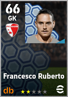 Francesco Ruberto — GK, OVR 66, MAX 66