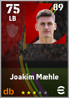 Joakim Mæhle eFootball player card