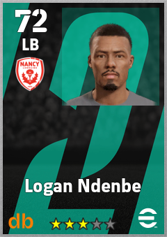 Logan Ndenbe — LB, OVR 72, MAX 72