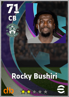 Rocky Bushiri — CB, OVR 71, MAX 71