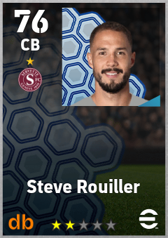 Steve Rouiller — CB, OVR 76, MAX 76
