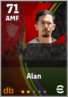 Alan eFootball player card