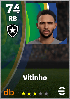 Vitinho eFootball player card