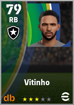 Vitinho eFootball player card