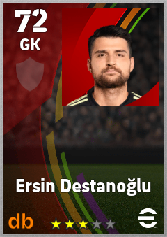 Ersin Destanoğlu eFootball player card