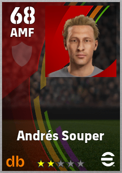 Andrés Souper eFootball player card
