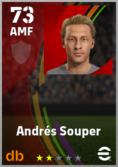 Andrés Souper eFootball player card