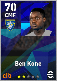 Ben Kone — CMF, OVR 70, MAX 70