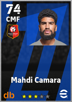 Mahdi Camara eFootball player card