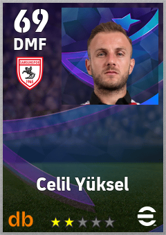 Celil Yüksel eFootball player card
