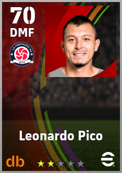 Leonardo Pico — DMF, OVR 70, MAX 70
