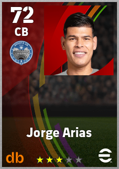 Jorge Arias eFootball player card
