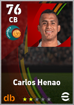 Carlos Henao eFootball player card