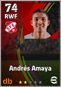 Andrés Amaya eFootball player card