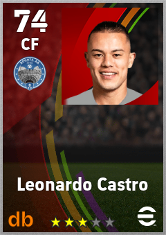 Leonardo Castro — CF, OVR 74, MAX 74