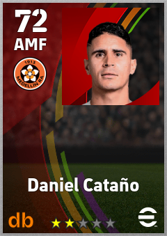 Daniel Cataño eFootball player card