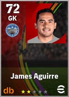 James Aguirre eFootball player card