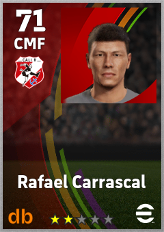 Rafael Carrascal — CMF, OVR 71, MAX 71