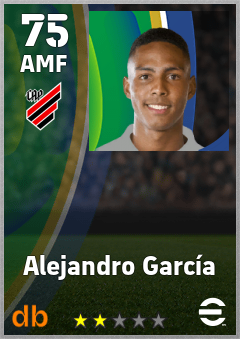 Alejandro García eFootball player card