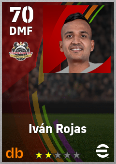 Iván Rojas eFootball player card