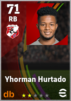 Yhorman Hurtado eFootball player card