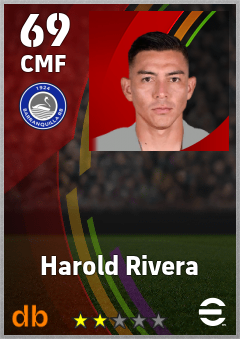 Harold Rivera — CMF, OVR 69, MAX 69
