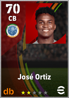 José Ortiz — CB, OVR 70, MAX 70