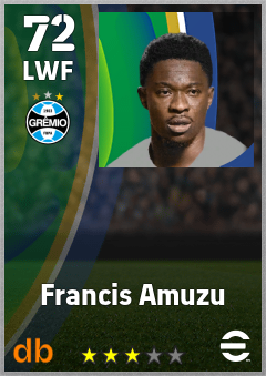 Francis Amuzu eFootball player card