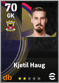 Kjetil Haug — GK, OVR 70, MAX 70