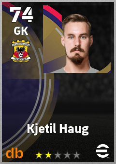 Kjetil Haug — GK, OVR 74, MAX 74