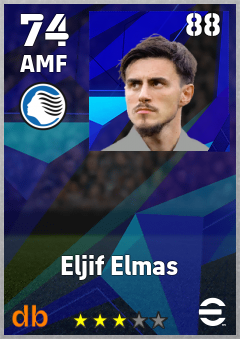 Eljif Elmas eFootball player card