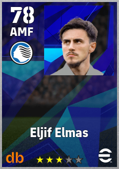 Eljif Elmas eFootball player card