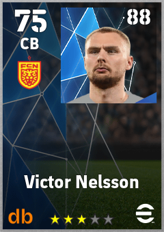 Victor Nelsson eFootball player card