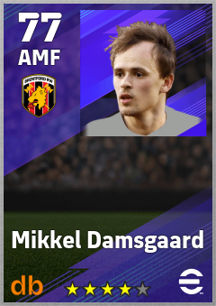 Mikkel Damsgaard eFootball player card