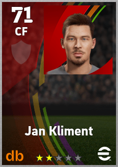 Jan Kliment eFootball player card