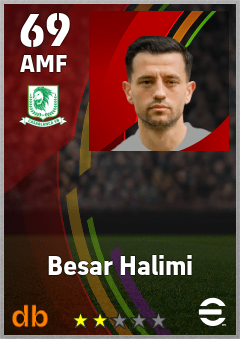Besar Halimi — AMF, OVR 69, MAX 69