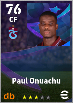 Paul Onuachu eFootball player card