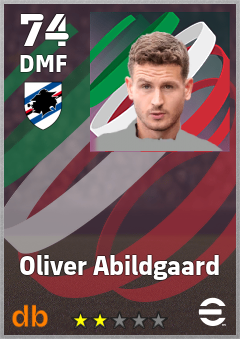 Oliver Abildgaard eFootball player card