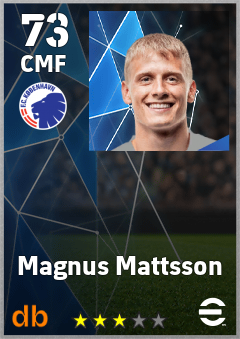 Magnus Mattsson eFootball player card