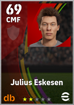Julius Eskesen eFootball player card