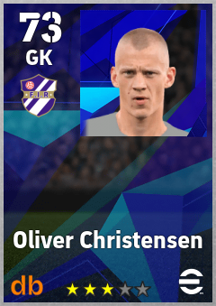 Oliver Christensen — GK, OVR 73, MAX 73