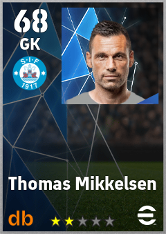 Thomas Mikkelsen — GK, OVR 68, MAX 68