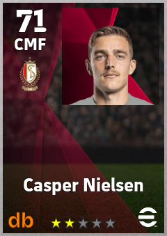 Casper Nielsen — CMF, OVR 71, MAX 71