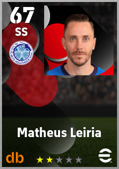 Matheus Leiria — SS, OVR 67, MAX 67