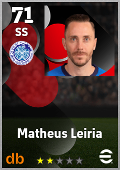 Matheus Leiria — SS, OVR 71, MAX 71