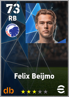 Felix Beijmo eFootball player card