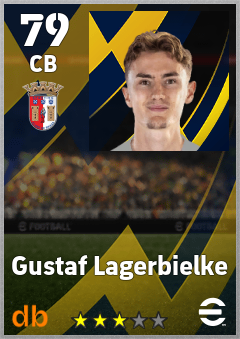 Gustaf Lagerbielke eFootball player card