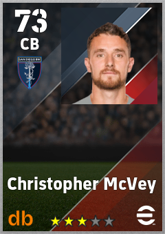Christopher McVey eFootball player card