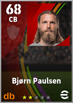 Bjørn Paulsen eFootball player card