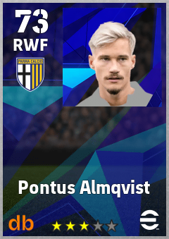 Pontus Almqvist eFootball player card